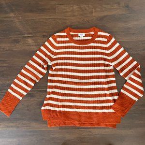 Striped Sweater Size Medium
